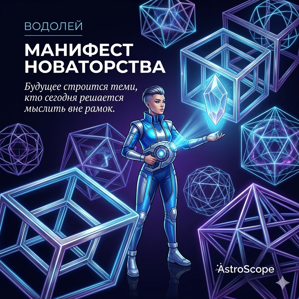 ♒ Водолей 25 марта: Манифест новаторства