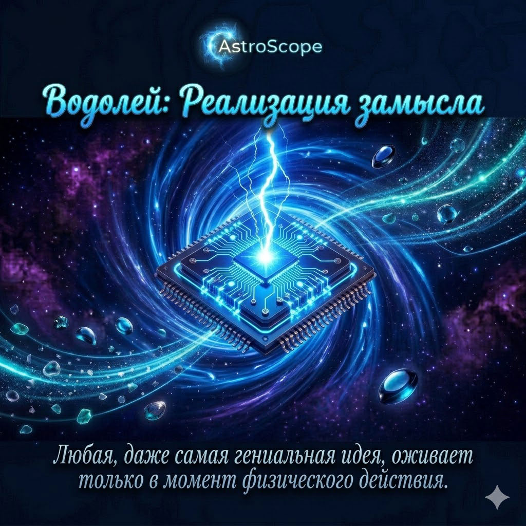 ♒ Водолей 26 марта: Реализация замысла