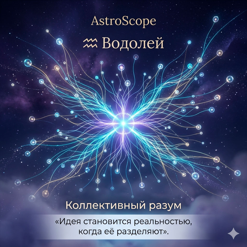♒ Водолей 3 апреля: Коллективный разум