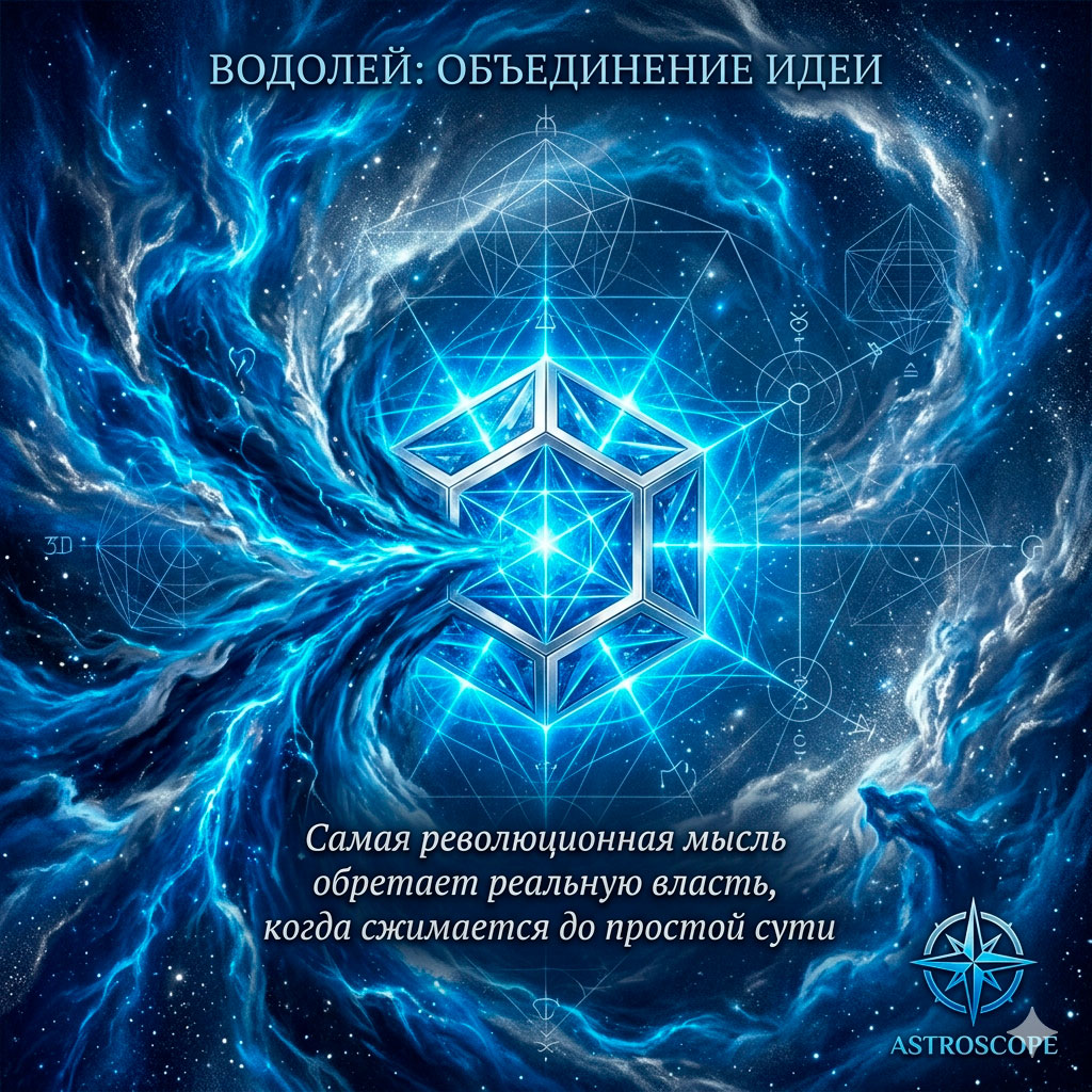 ♒ Водолей, 17 апреля: Объединение идеи