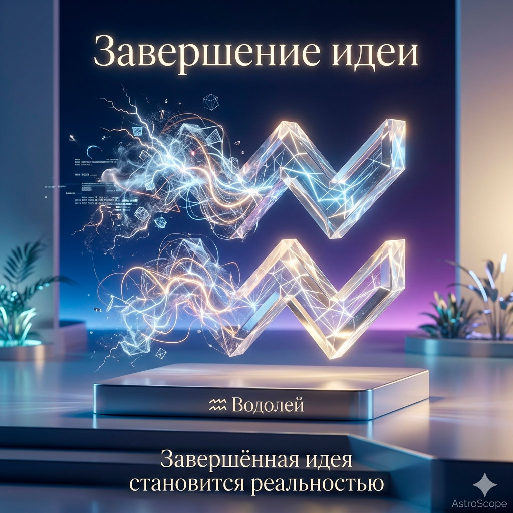♒ Водолей, энергия 18 апреля: Завершение идеи