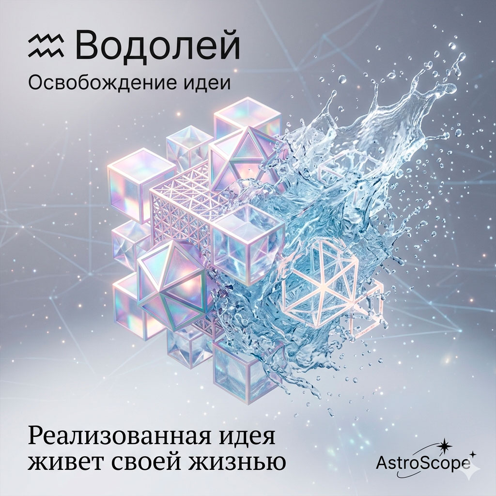 ♒ Водолей, энергия 19 апреля: Освобождение идеи