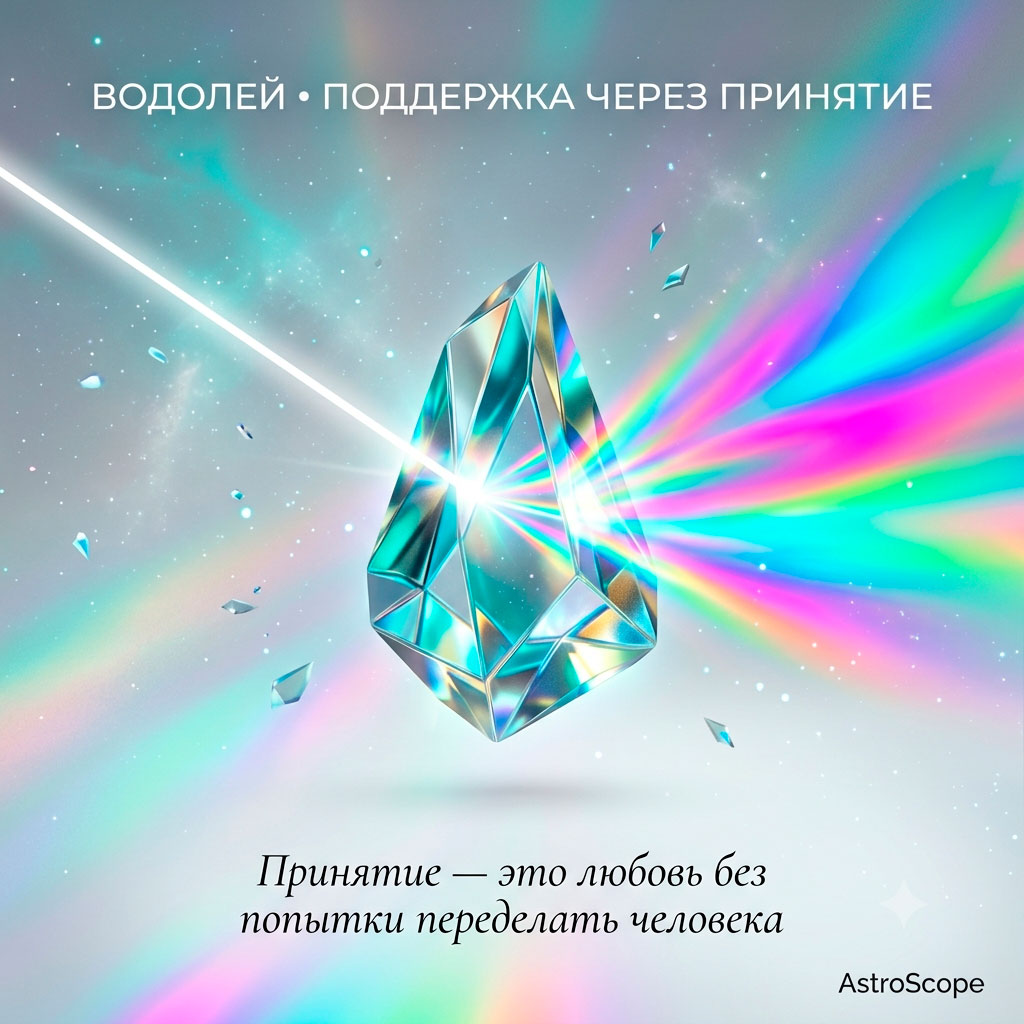 ♒ Водолей, энергия 30 июня: Поддержка через принятие