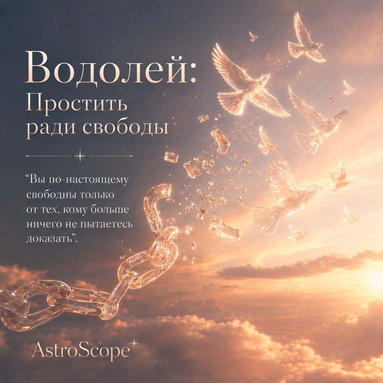 ♒ Водолей, энергия 14 июля: Простить ради свободы