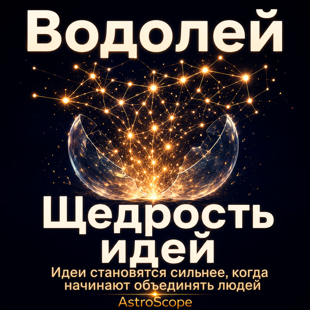 ♒ Водолей, энергия 15 июля: Щедрость идей