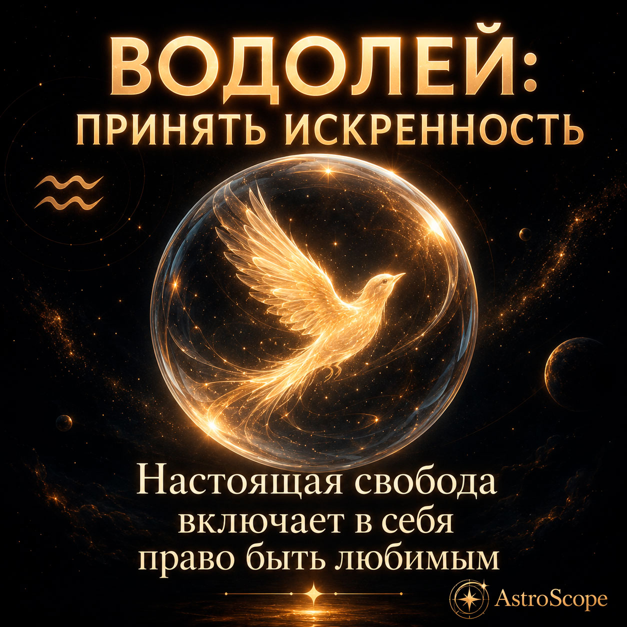 ♒ Водолей, энергия 17 июля: Принять искренность