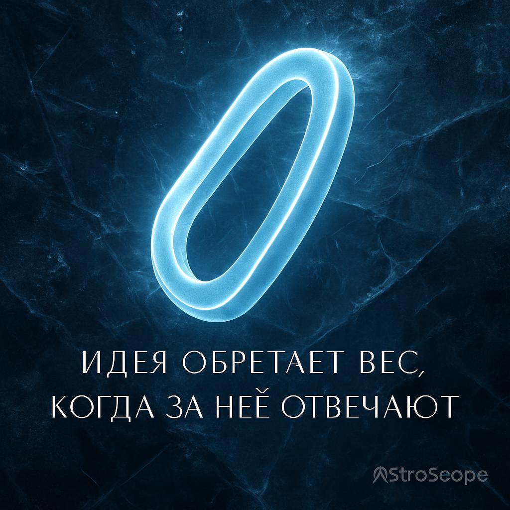 ♒ Водолей — Ответственная идея