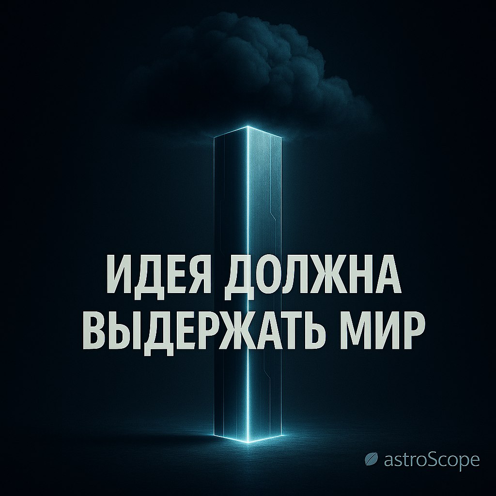 ♒ Водолей — Проверка идеи временем