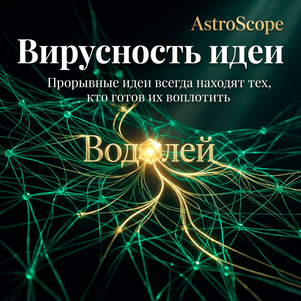 ♒ Водолей, энергия 23 мая: Вирусность идеи