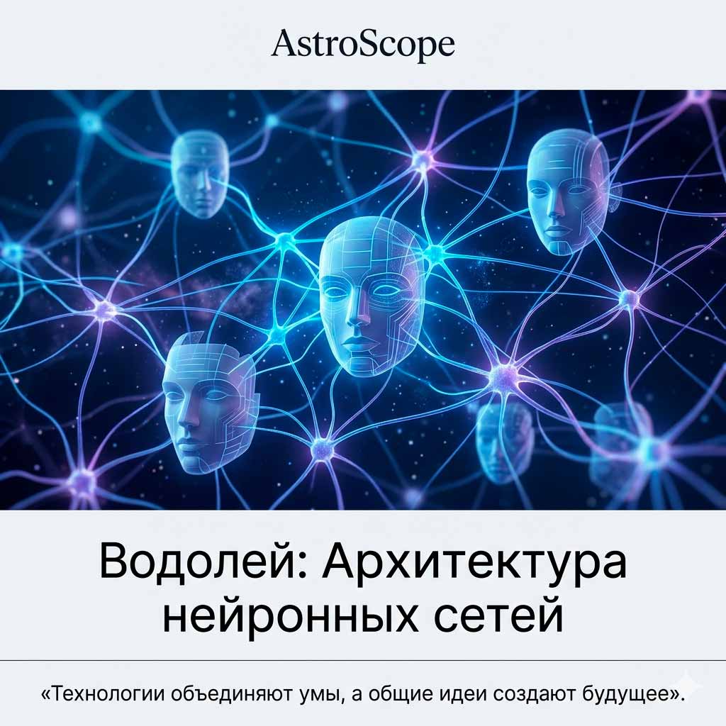 ♒ Водолей, энергия 28 мая: Архитектура нейронных сетей