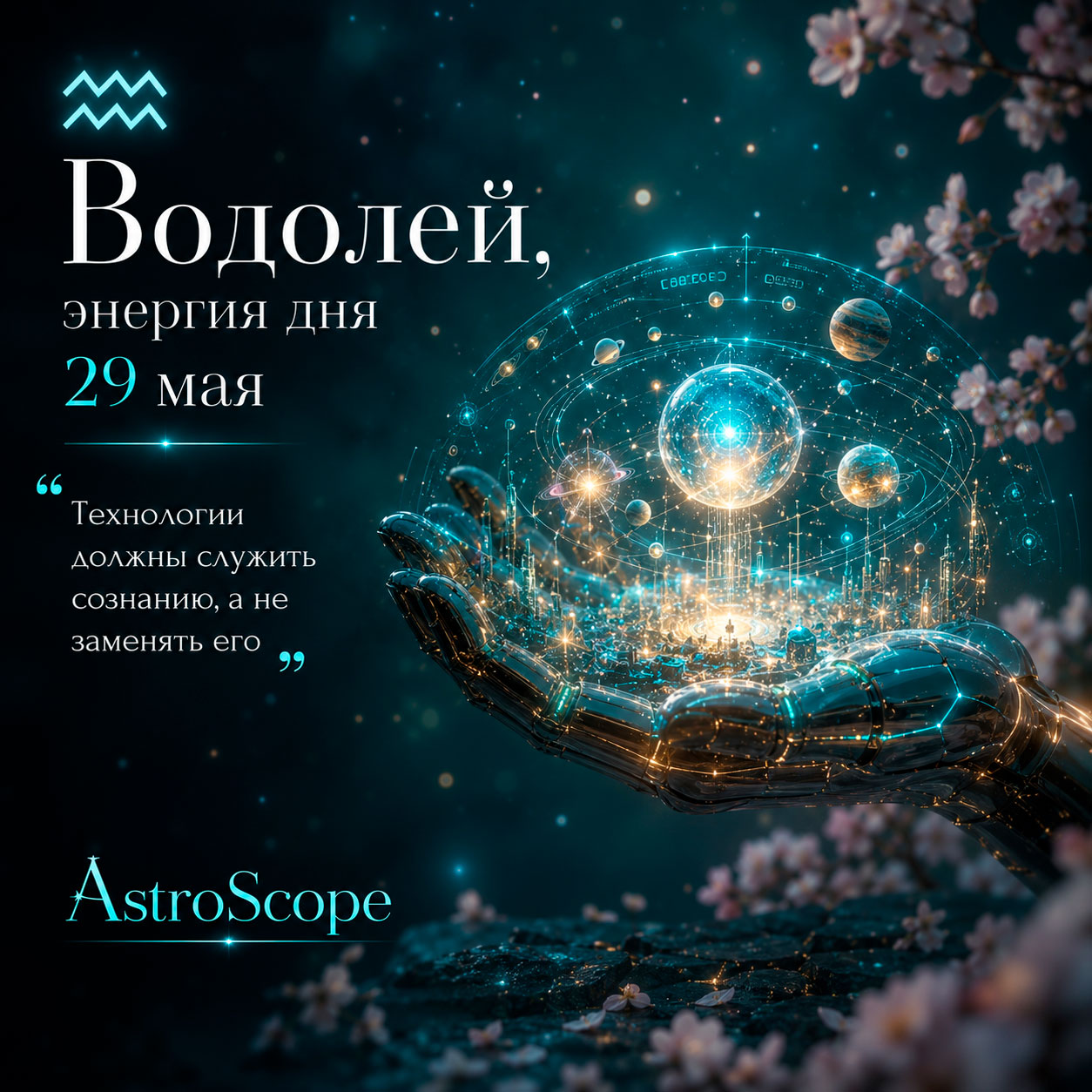 ♒ Водолей, энергия дня 29 мая
