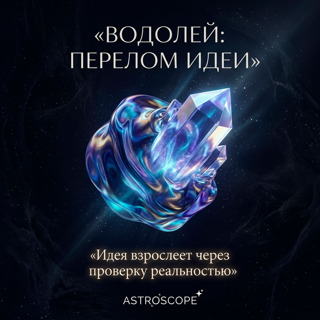 ♒ Водолей, энергетика 4 июня: Перелом идеи