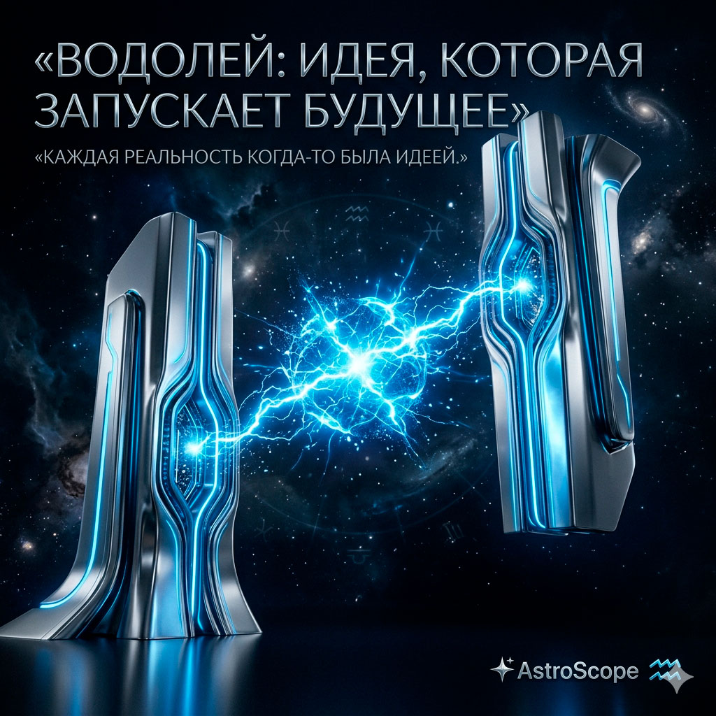 ♒ Водолей, энергия 9 июня: Идея, которая запускает будущее
