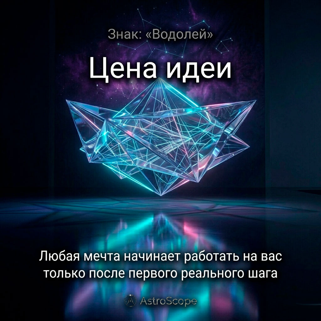 ♒ Водолей, энергия 15 июня: Цена идеи