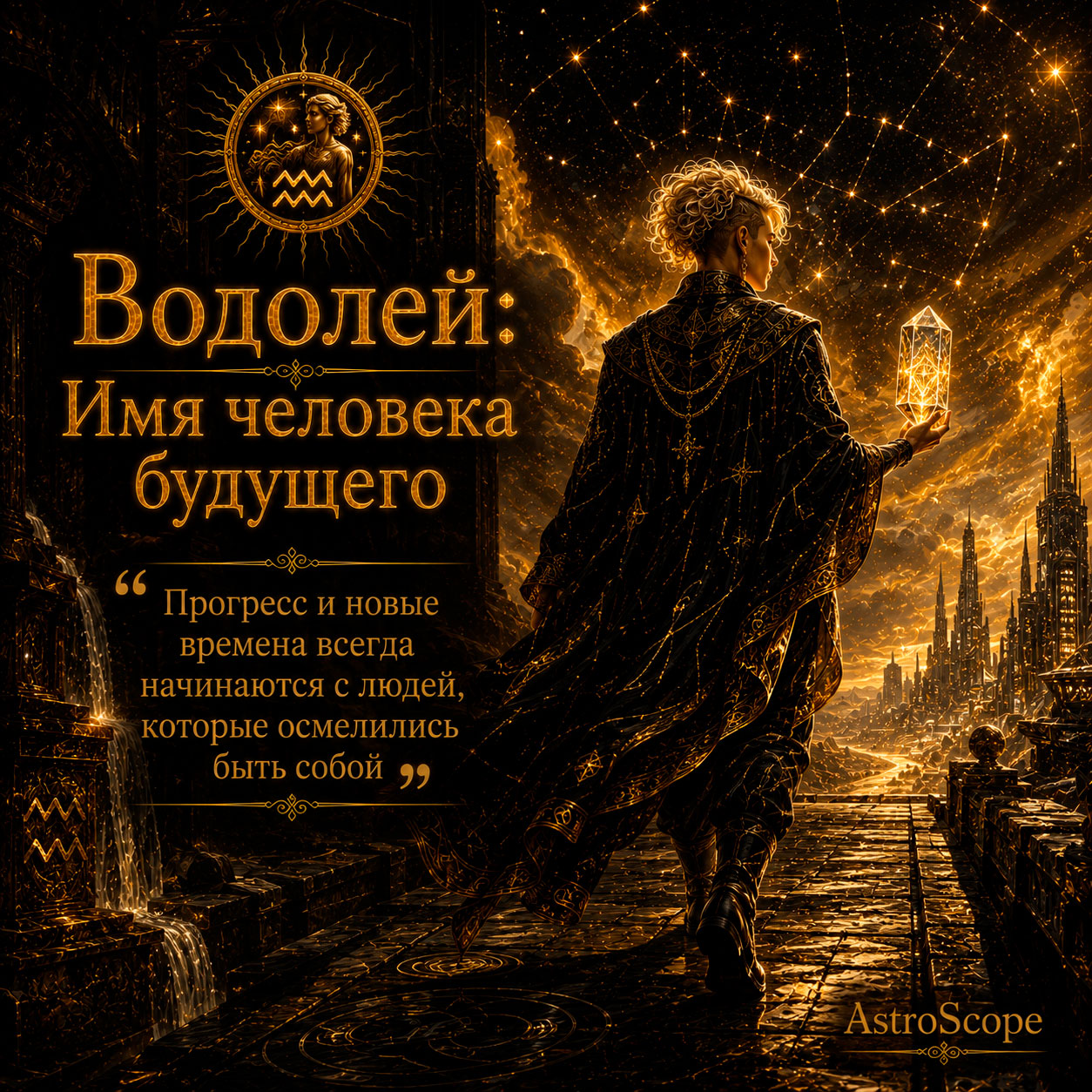 ♒ Водолей, энергия 27 июля: Имя человека будущего