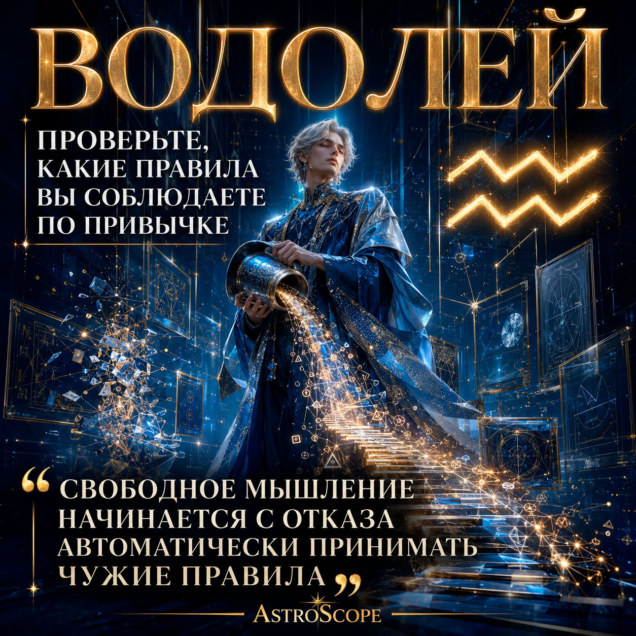 ♒ Водолей, энергия 4 августа