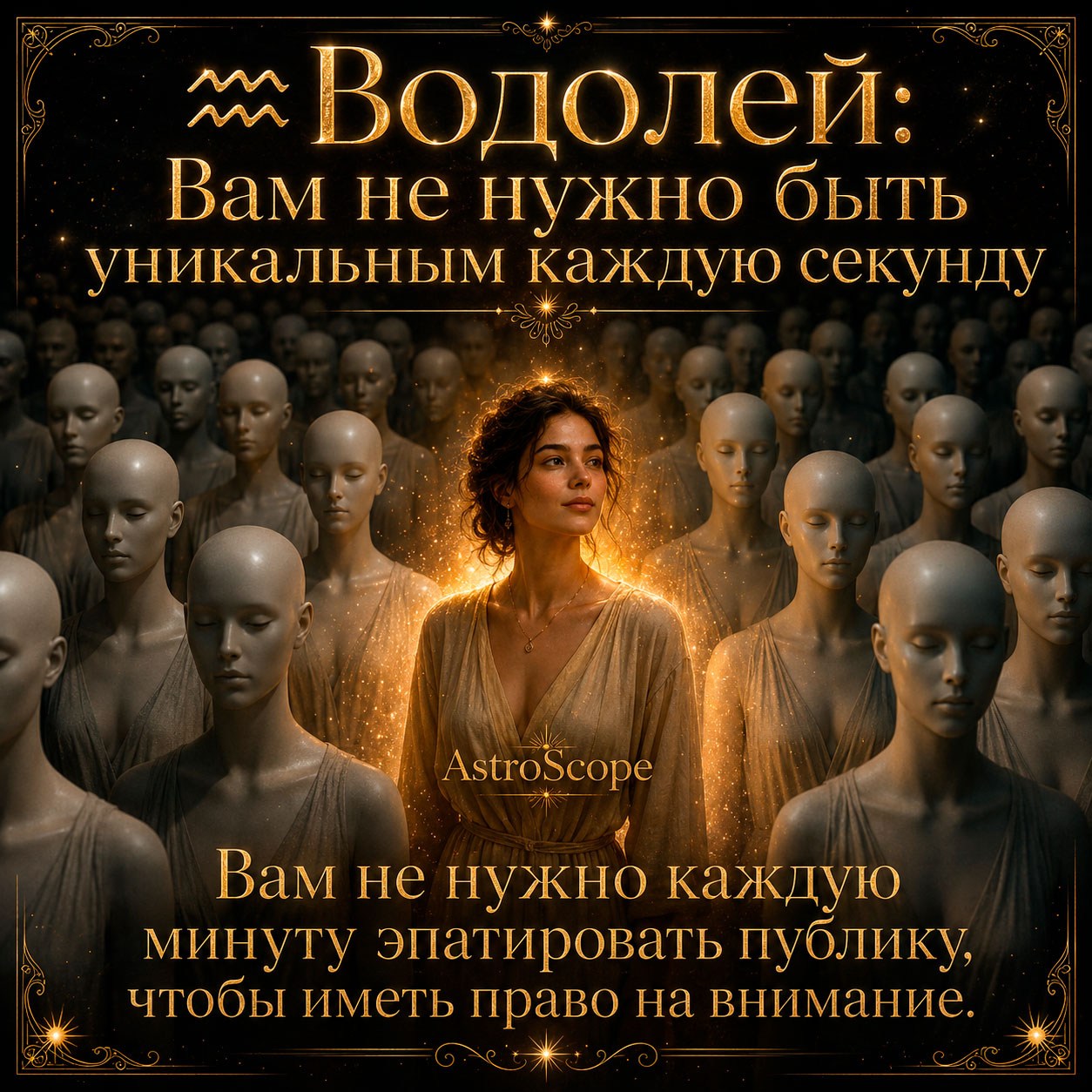 ♒ Водолей, энергия 7 августа: Вам не нужно быть уникальным каждую секунду