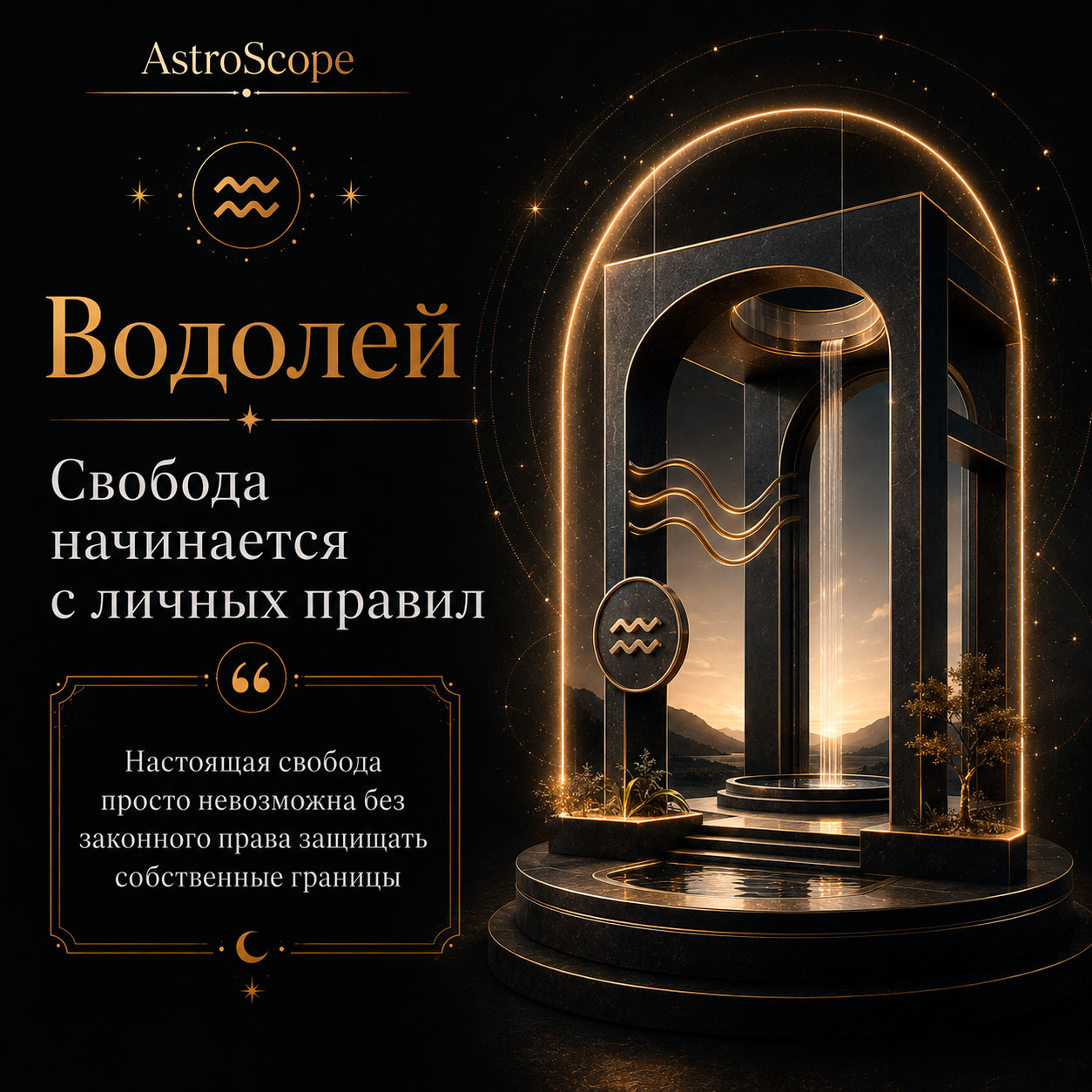 ♒ Водолей, энергия 17 августа: Свобода начинается с личных правил