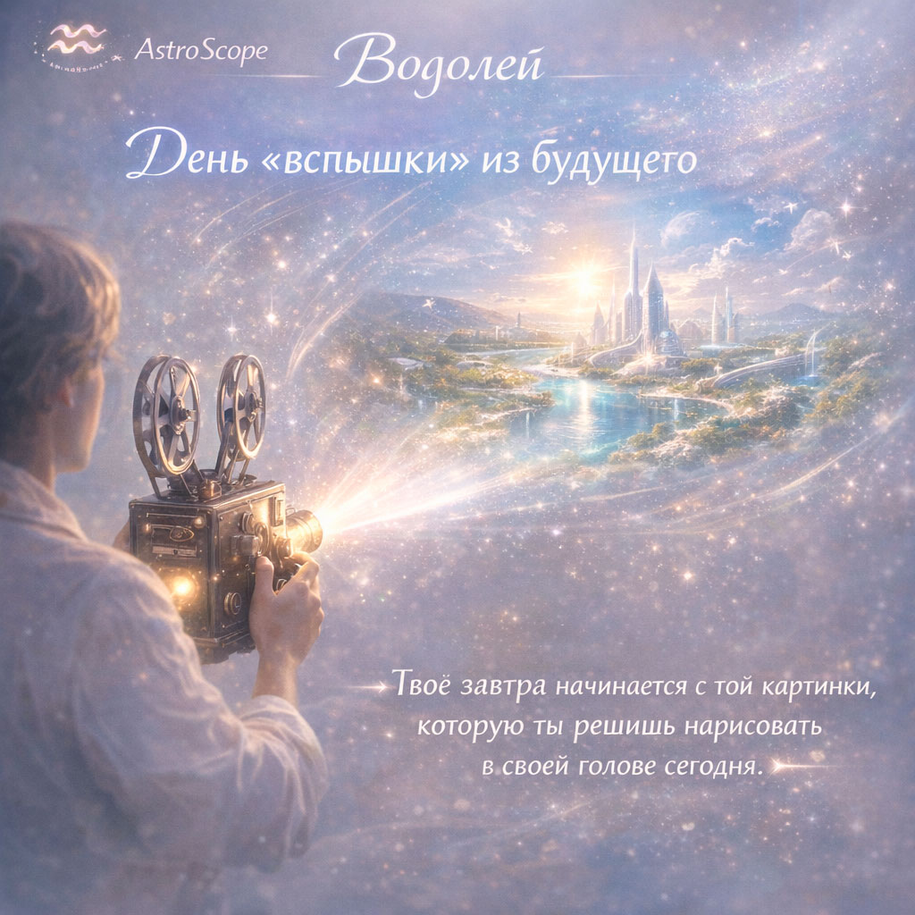 Водолей 23 февраля: Как увидеть результат раньше, чем сделан первый шаг