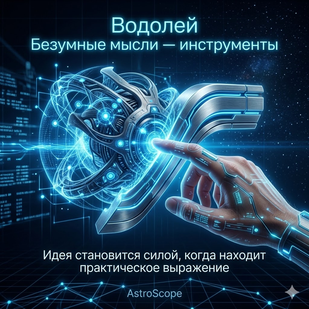 Водолей 3 марта: Как превратить безумные идеи в активы