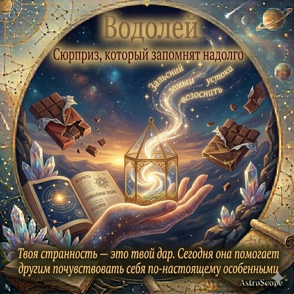 Водолей 8 марта: Разрывайте шаблоны и любите по-своему