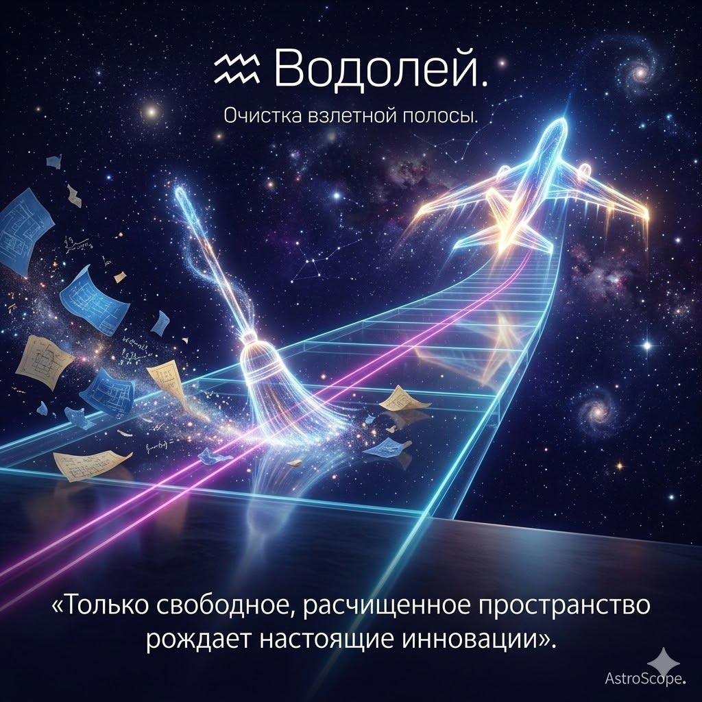 ♒ Водолей 11 марта: Очистка взлетной полосы
