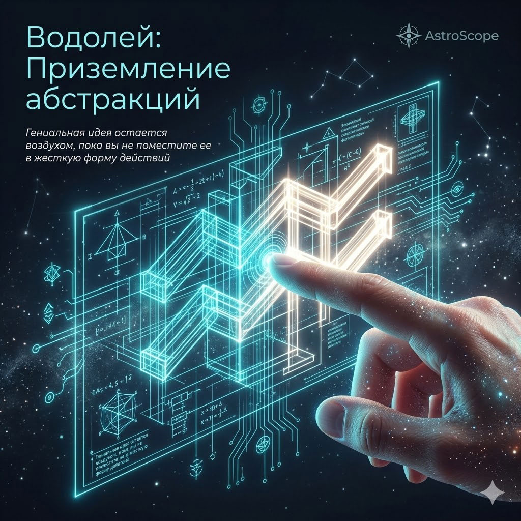 ♒ Водолей 12 марта: Приземление абстракций