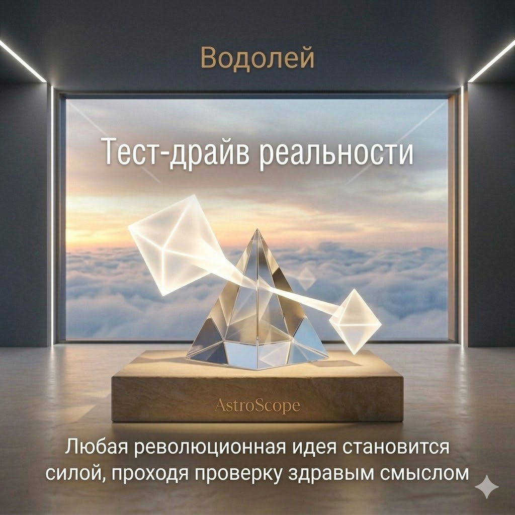 Водолей 14 марта: Как подсознание помогает отфильтровать гениальные идеи от фантазий