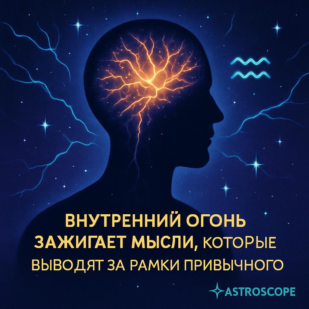 ♒ Водолей — 1 декабря 2025 — Огонь идей и тихое озарение