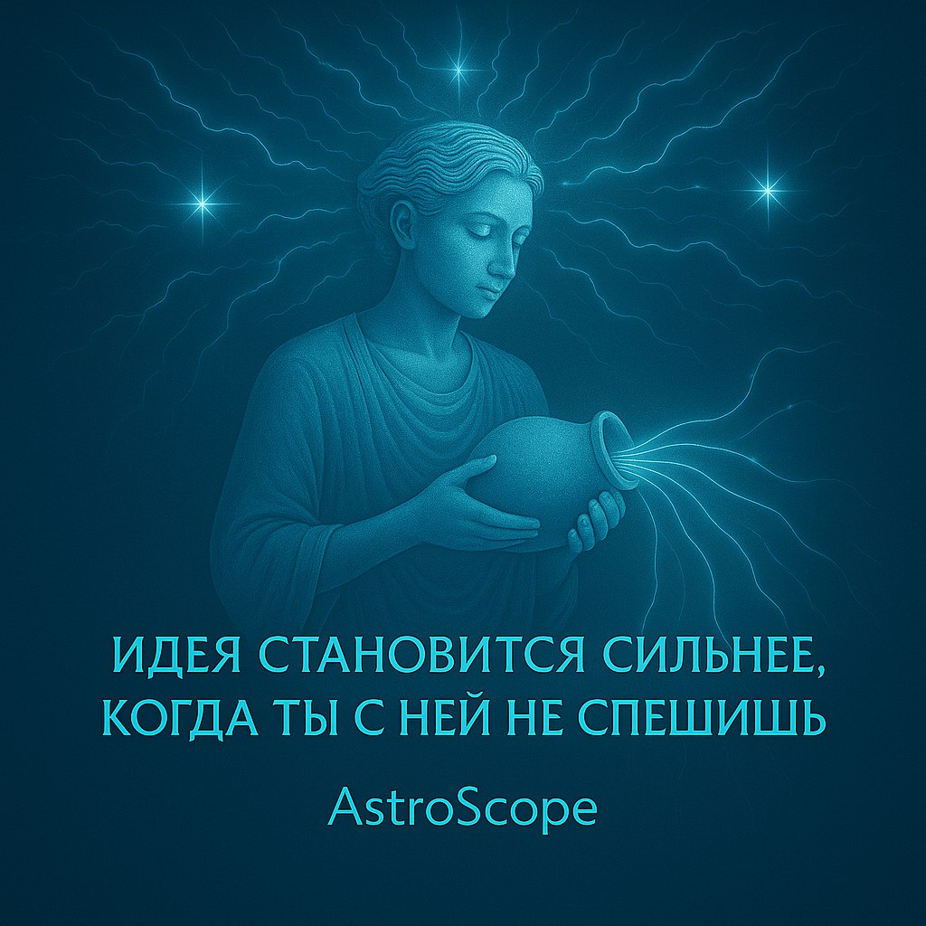 Водолей — ясность идей и упорядоченный внутренний поток