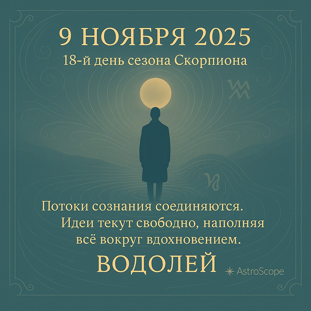 Вдохновение Водолея — день, когда мысли обретают форму