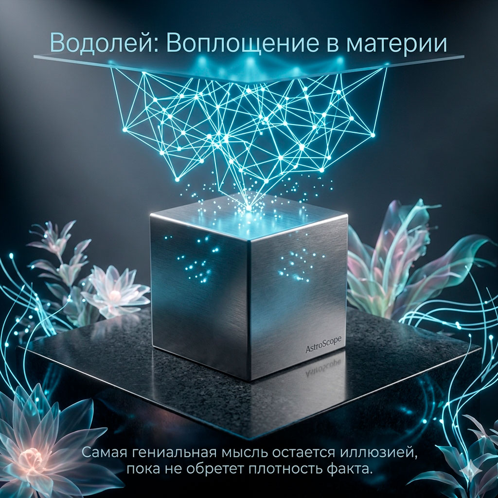 ♒ Водолей, энергия 20 апреля: Воплощение в материи