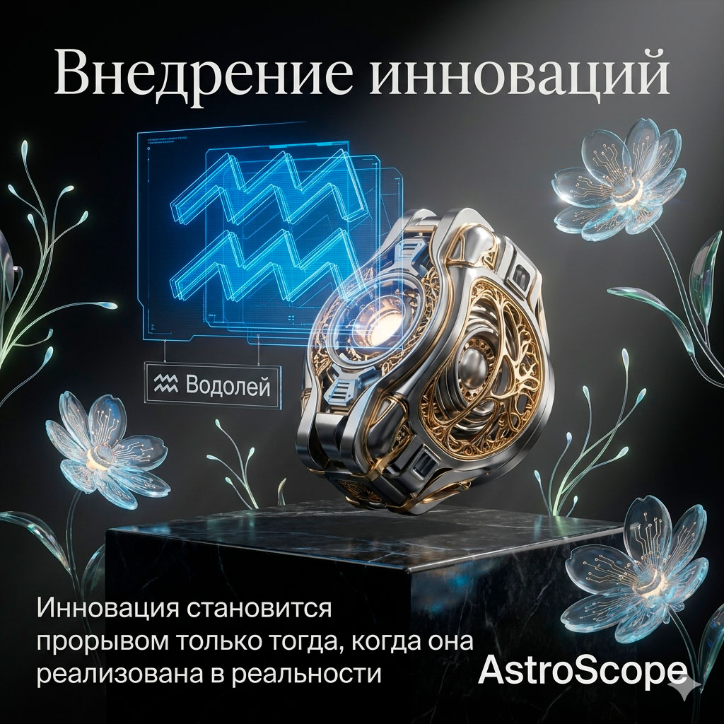 ♒ Водолей, энергия 22 апреля: Внедрение инноваций