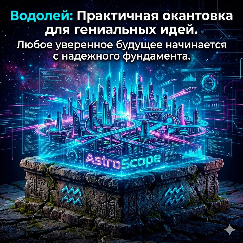 ♒ Водолей, энергия 26 апреля: Практичная окантовка для гениальных идей