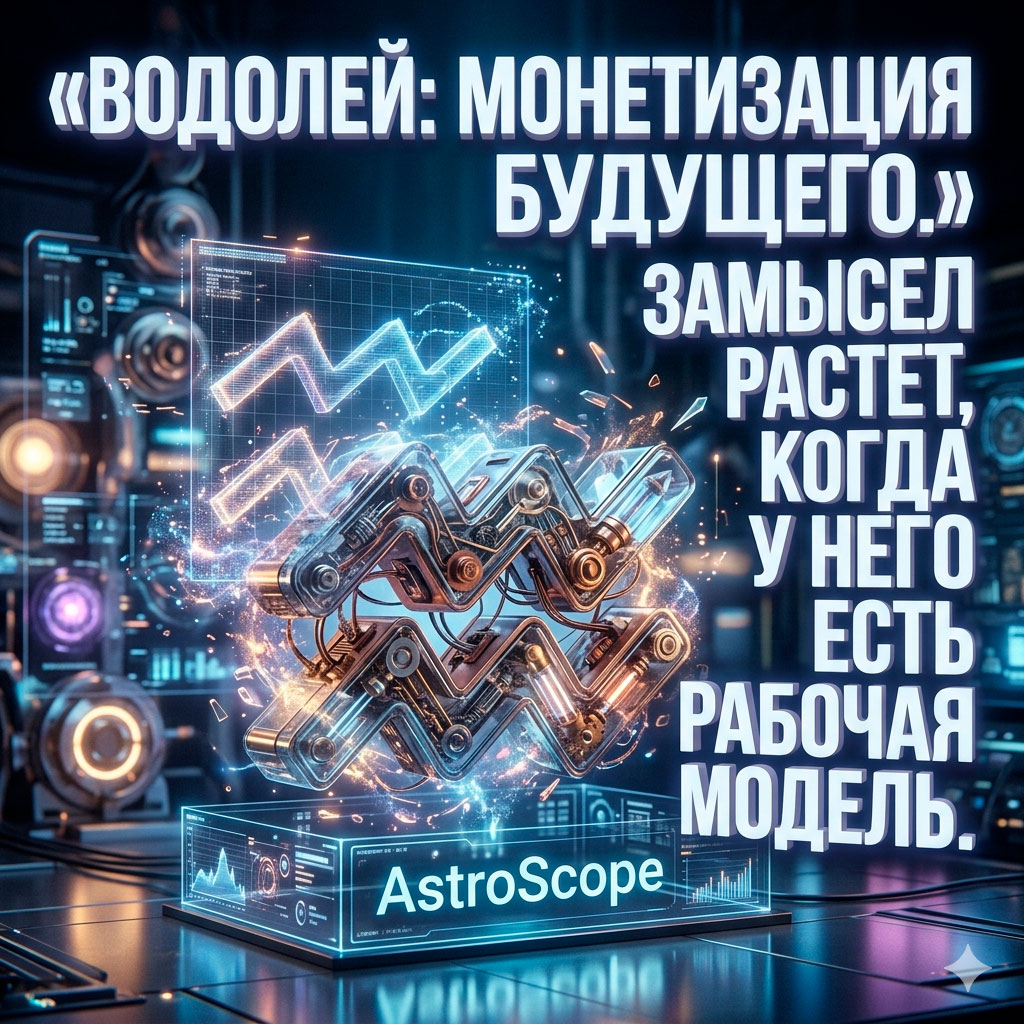 ♒ Водолей, энергия 29 апреля: Монетизация будущего