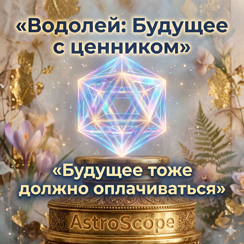 ♒ Водолей, энергия 30 апреля: Будущее с ценником