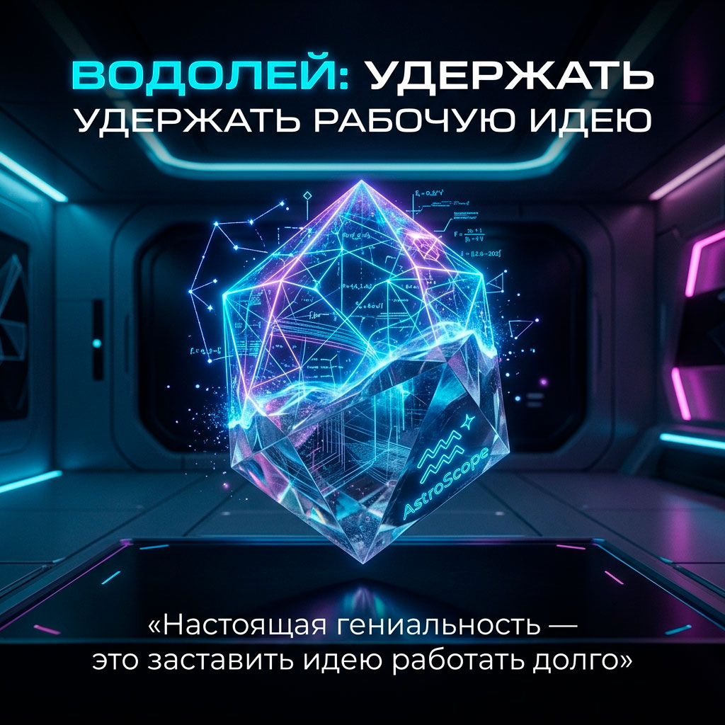 ♒ Водолей, энергия 2 мая: Удержать работающую идею