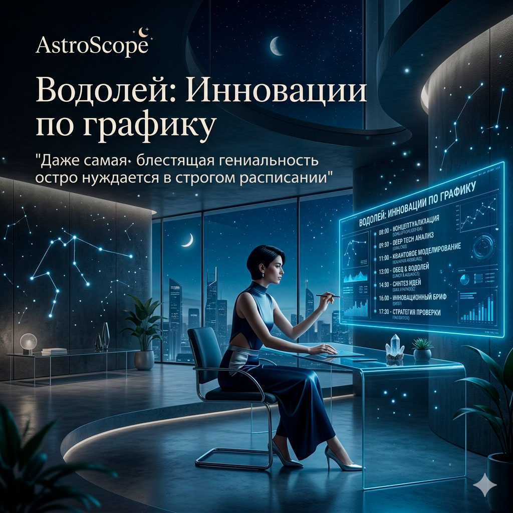 ♒ Водолей, энергия 7 мая: Инновации по графику