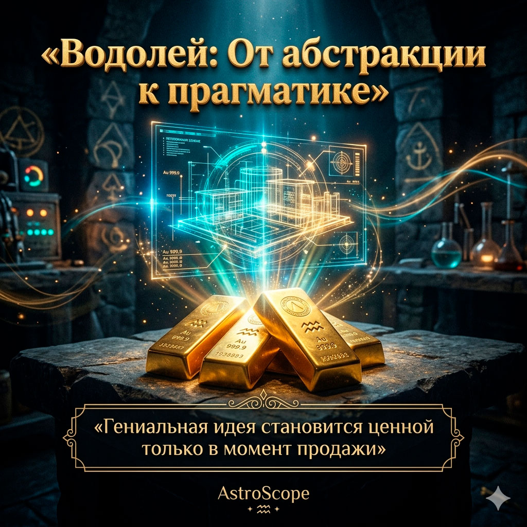 ♒ Водолей, энергия 10 мая: От абстракции к прагматике