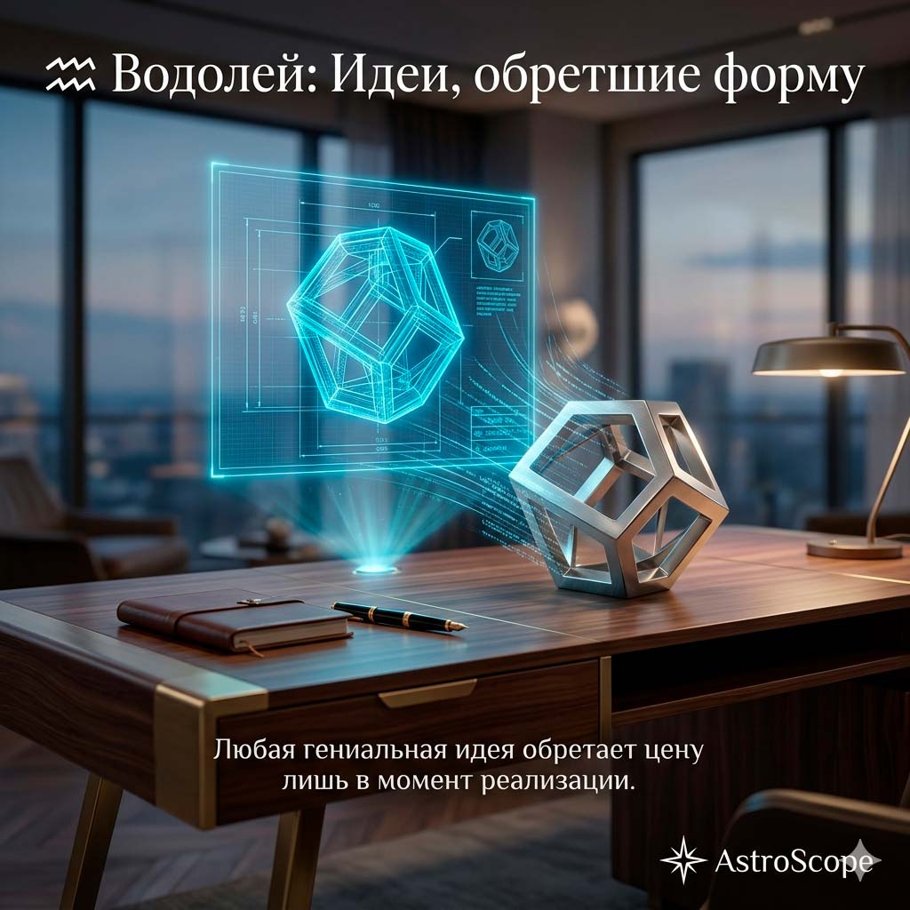 ♒ Водолей, энергия 14 мая: Идеи, обретшие форму
