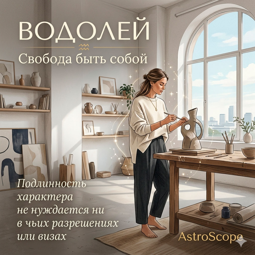 ♒ Водолей, энергия 16 мая: Свобода быть собой