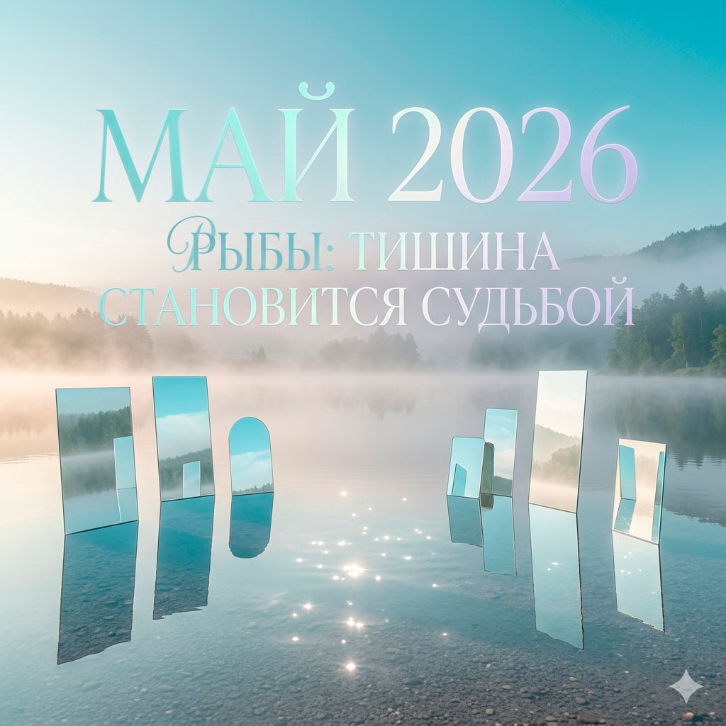 ♓ РЫБЫ: КОГДА ТИШИНА СТАНОВИТСЯ ГОЛОСОМ СУДЬБЫ. Почему май 2026 года — ваш самый глубокий месяц?