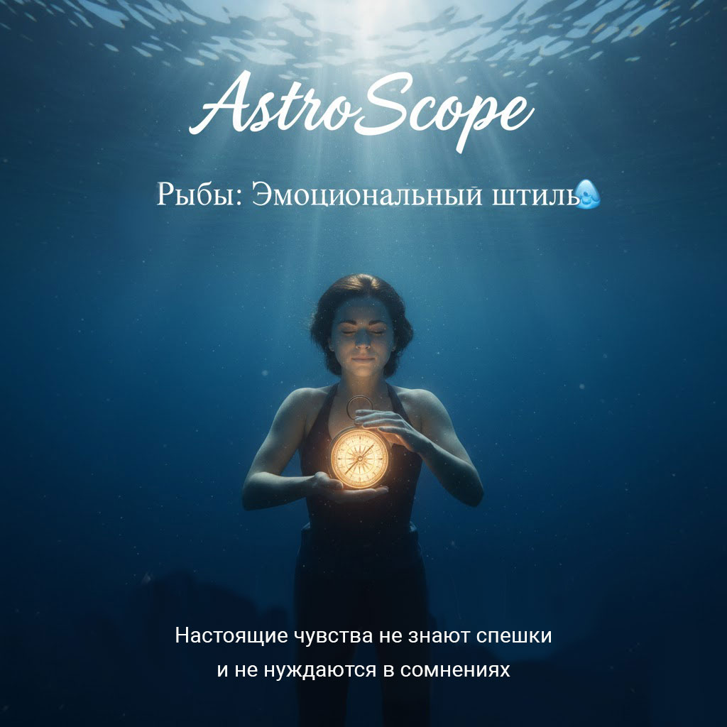 ♓ Рыбы: День эмоционального штиля