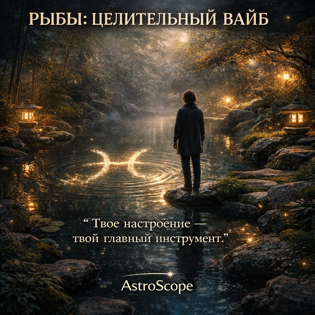 ♓ Рыбы: 27 января — день целительного вайба