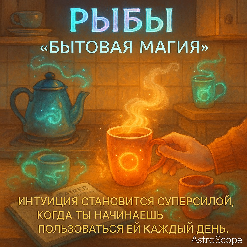 ♓ Рыбы: День «бытовой магии»
