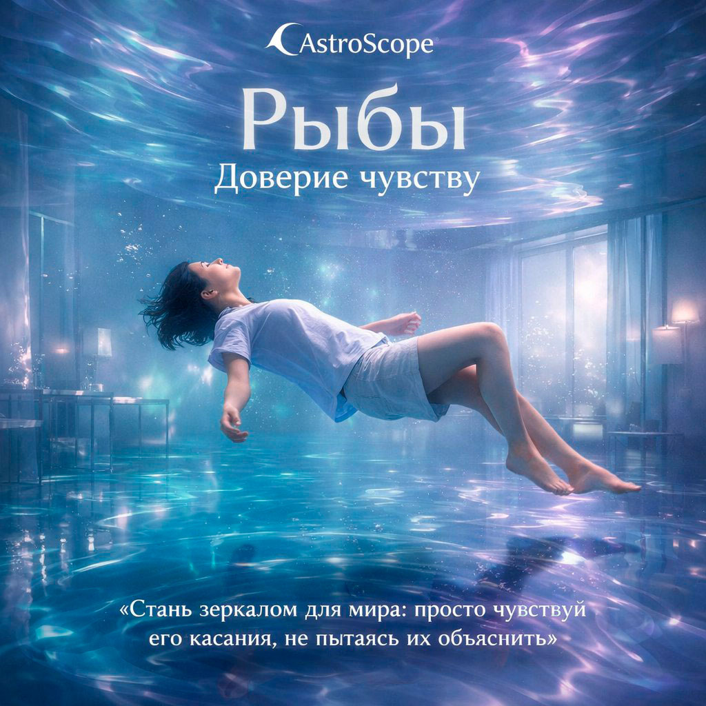 Рыбы 8 февраля: День полного доверия своему «шестому чувству»