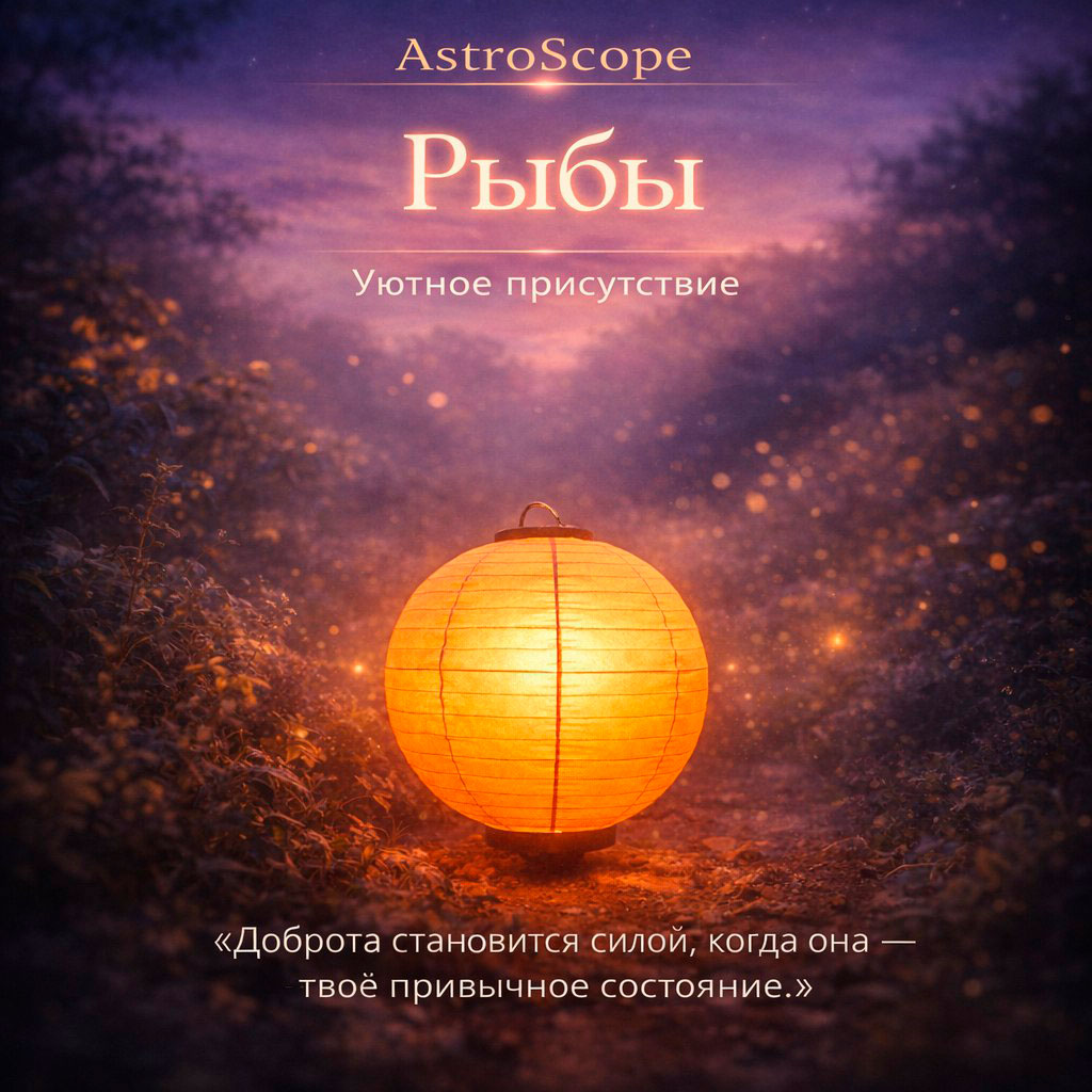 Рыбы 16 февраля: День влияния через принятие и естественность