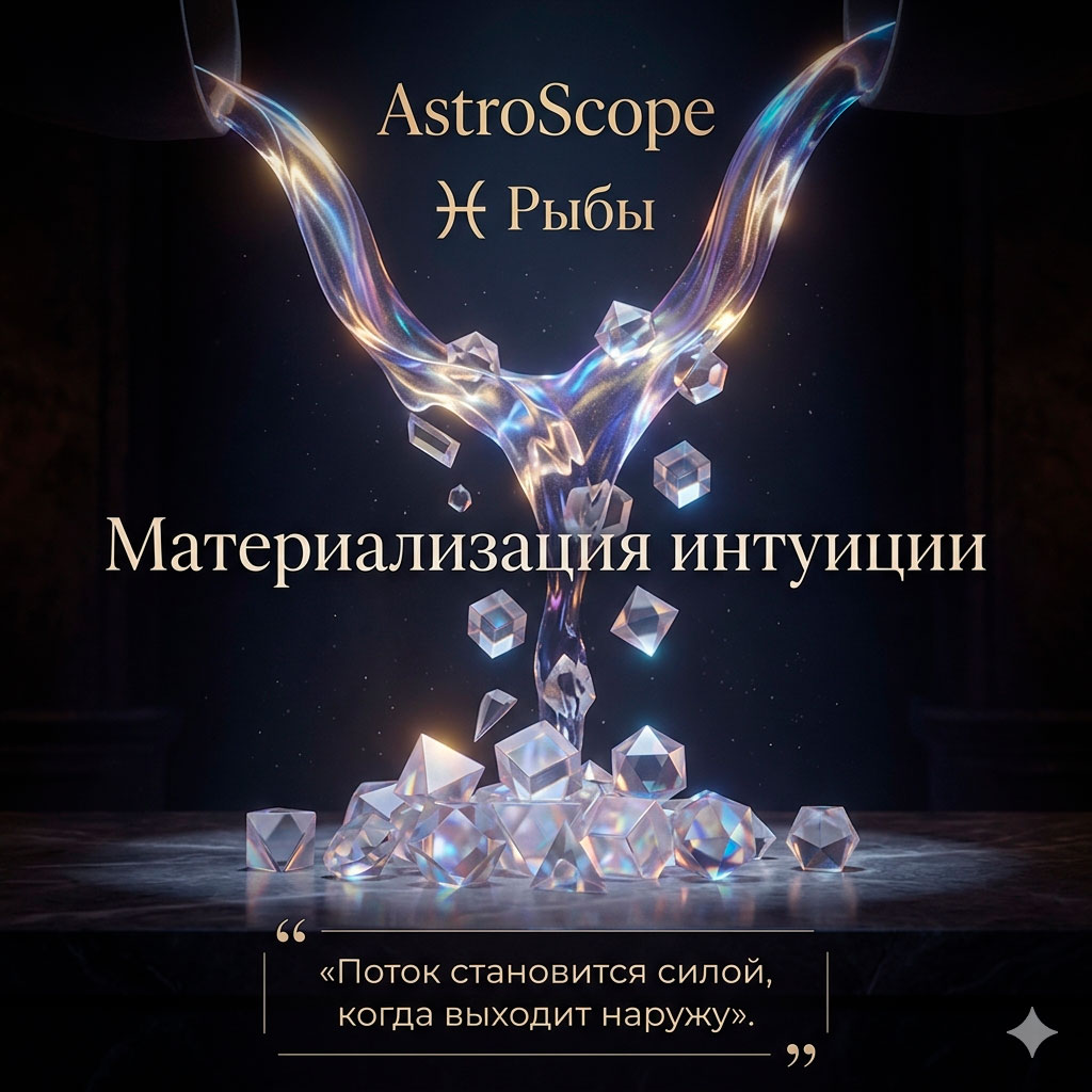 ♓ Рыбы 3 апреля: Материализация интуиции