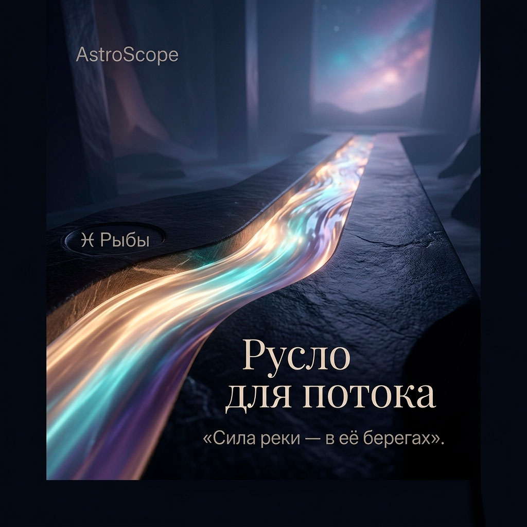 ♓ Рыбы 5 апреля: Русло для потока