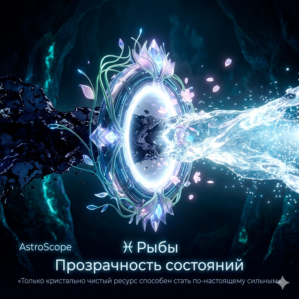 ♓ Рыбы 12 апреля: Прозрачность состояний